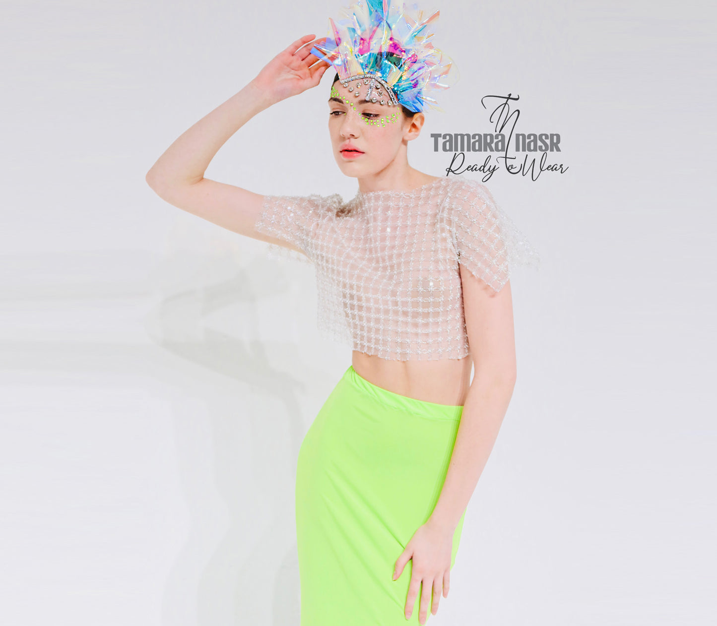 White Crop Top