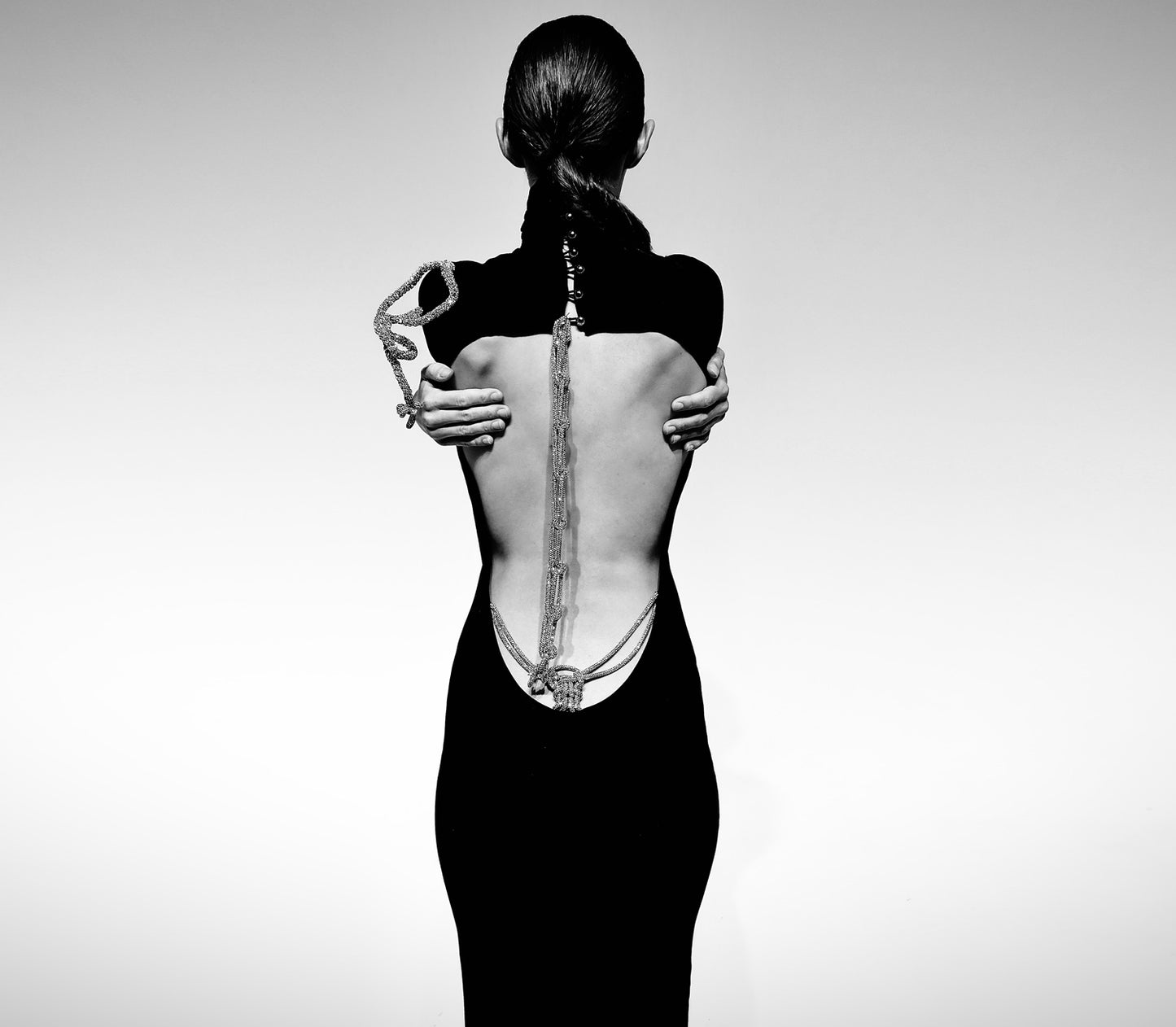 Open Back Cotton Dress